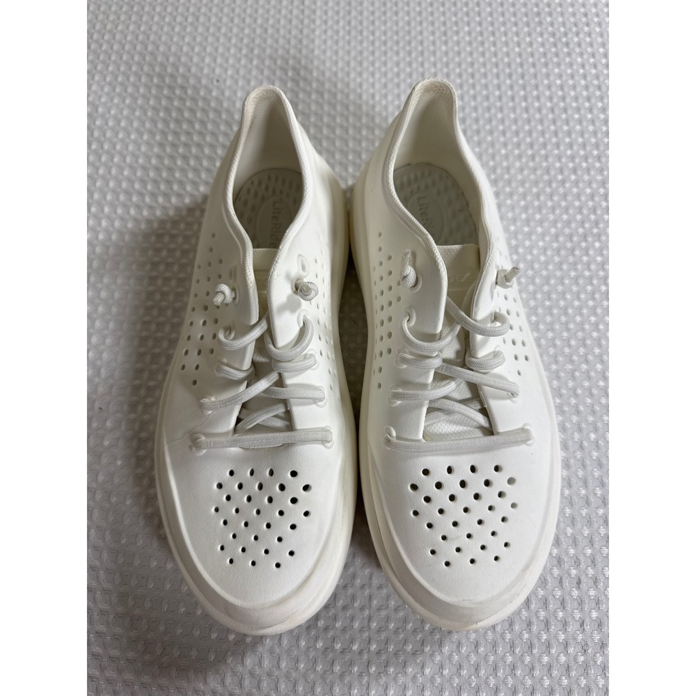 Crocs Sneakers Womens 8 LiteRide 360 Pacer Almost White EUC
